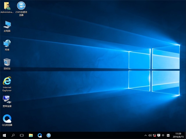 深度技术 Ghost Win10 64位 纯净版 v2016.09