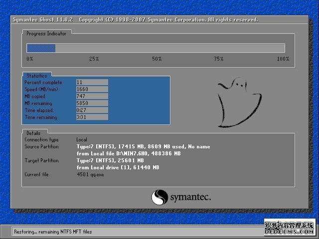 深度技术 Ghost Win7 32位旗舰版 v2019.08
