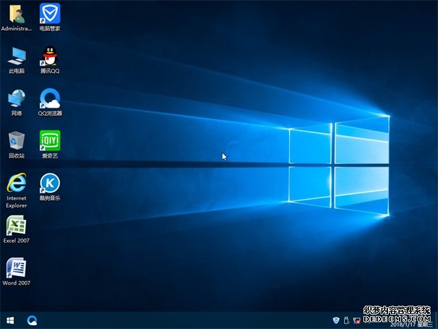 深度技术 Ghost Win10 64位 装机版 v2019.05