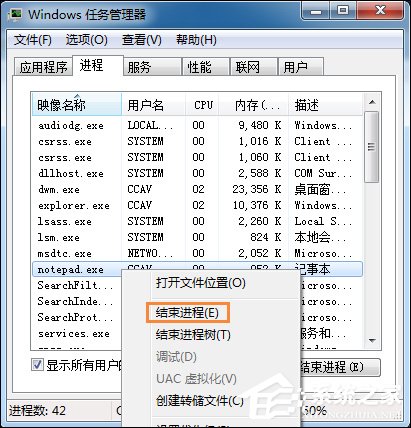 Win7系统如何强制删除文件？