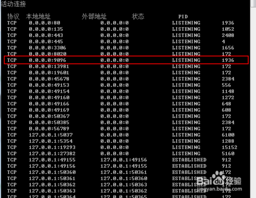 Win7旗舰版系统查看所有活动TCP连接和端口号｜Win7查看端口被占用的解决方法