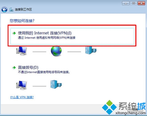 win7系统登录PPTP VPN账户的方法